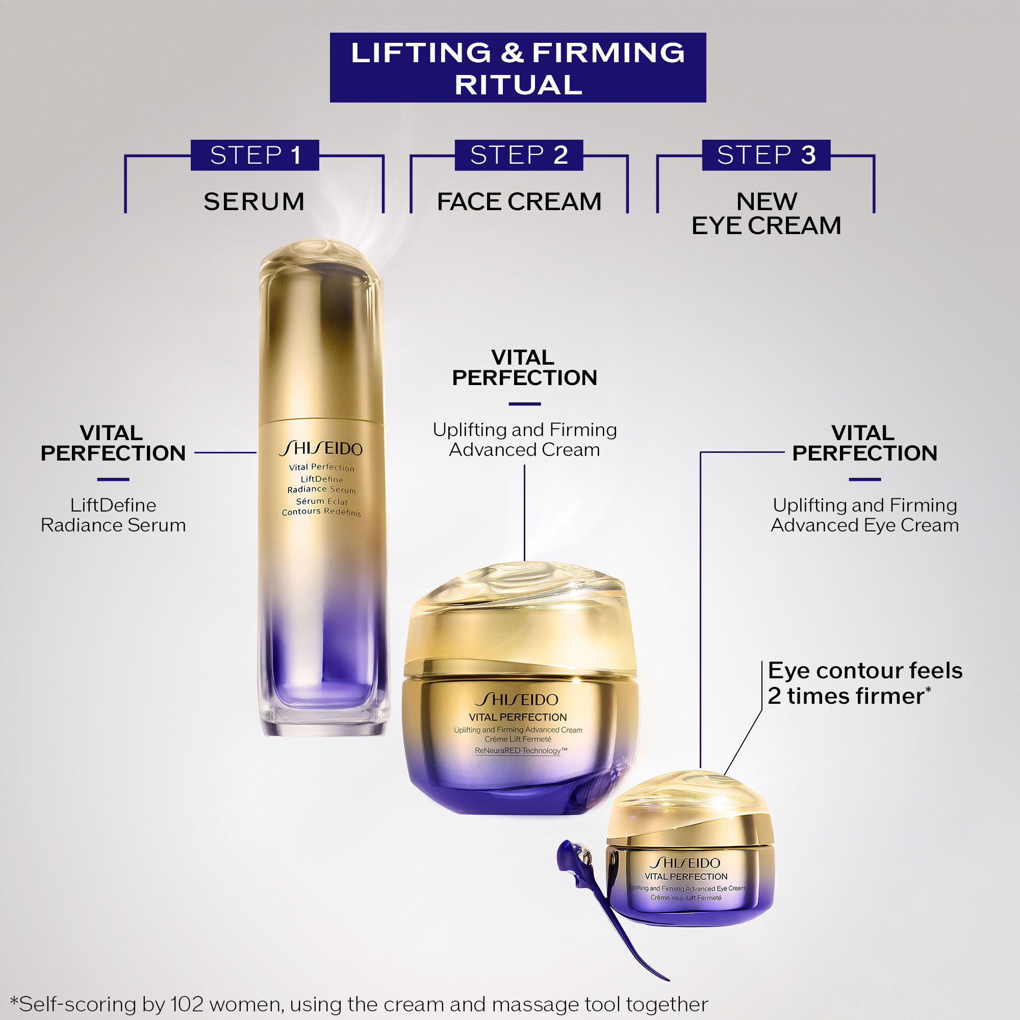 Shiseido | SHISEIDO - Vital Perfection Eye Cream - 15ml