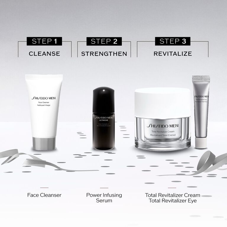 Shiseido Men Total Revitalizer Holiday Kit, 