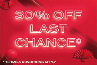  30% OFF Last Chance