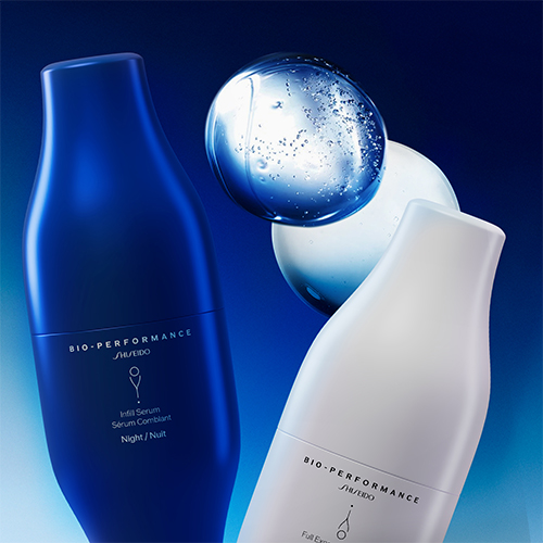 Close up of the skin filler serums
